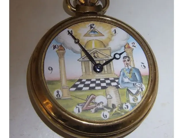 masonic pocket watch