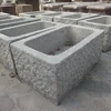new made decorative stone water trough large animal feeding trough
