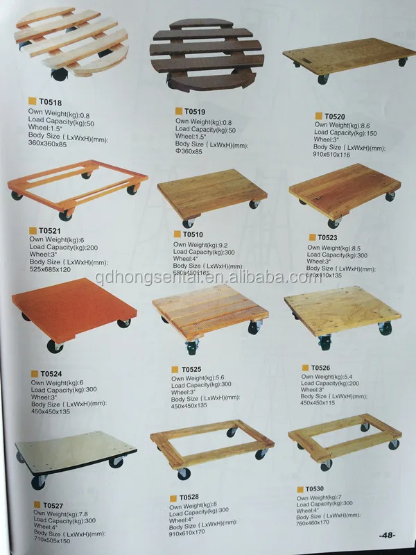 Four Wheels Furniture Moving Platform Trolley Without Handle Buy