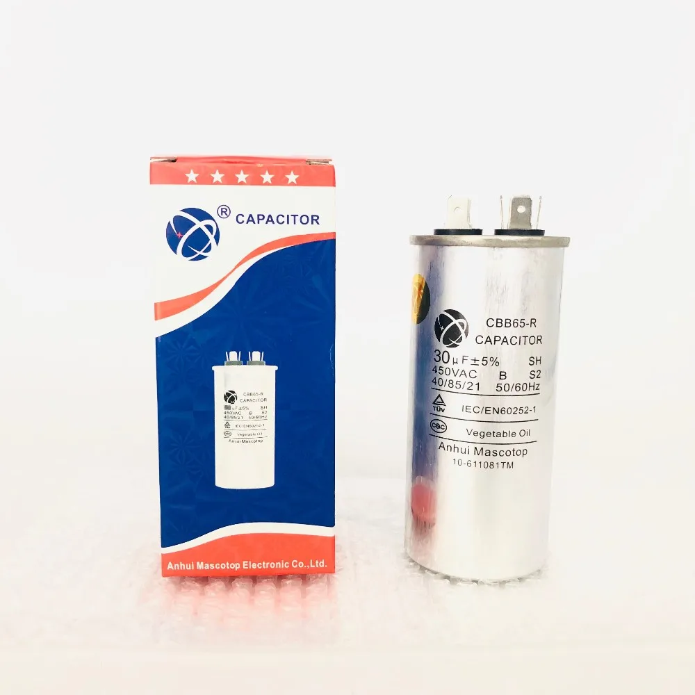 Compressor Capacitor 370 40vac For Air Conditioner Buy Dual