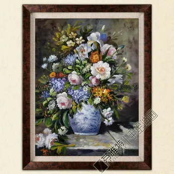 Vase Of Flowers 100 Handmade Impression Flower Painting Canvas