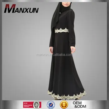 Model Baju Long Dress Muslim Modern