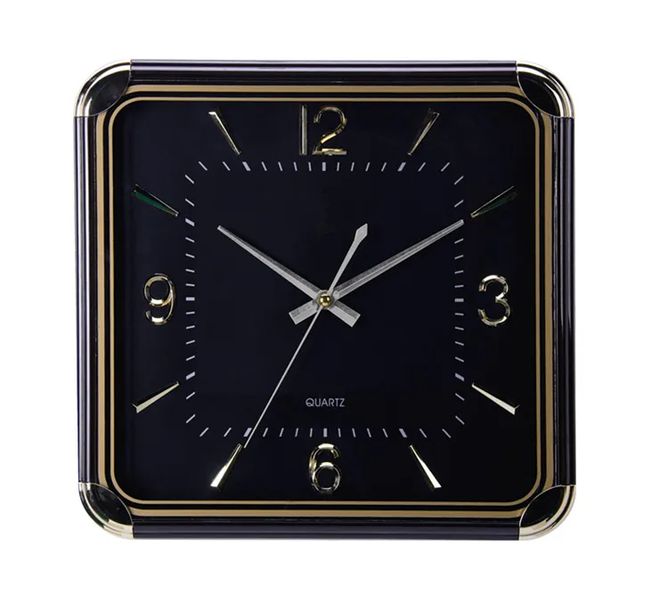 3035cm Plastic Square Shaped Analog Sweep & Step Wall Clock Buy