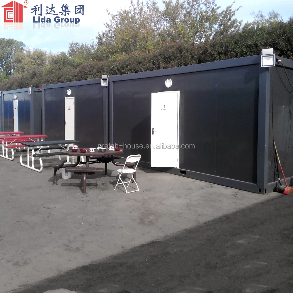 Low Cost flat pack container restaurant