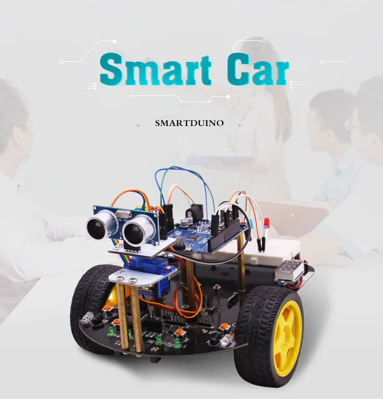 2018 New Educational Uno R3 Smart Robot Car Kit And Electric Starter ...