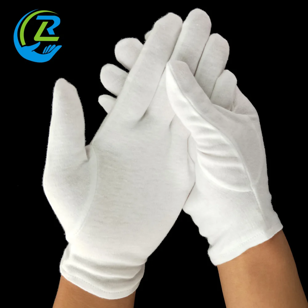 White 100% Cotton Safe Gloves Female Lowest Price - Buy 100% Cotton ...