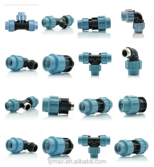 A105 Plastic Water Supply Fittings Hdpe Pipe Fittings Machine