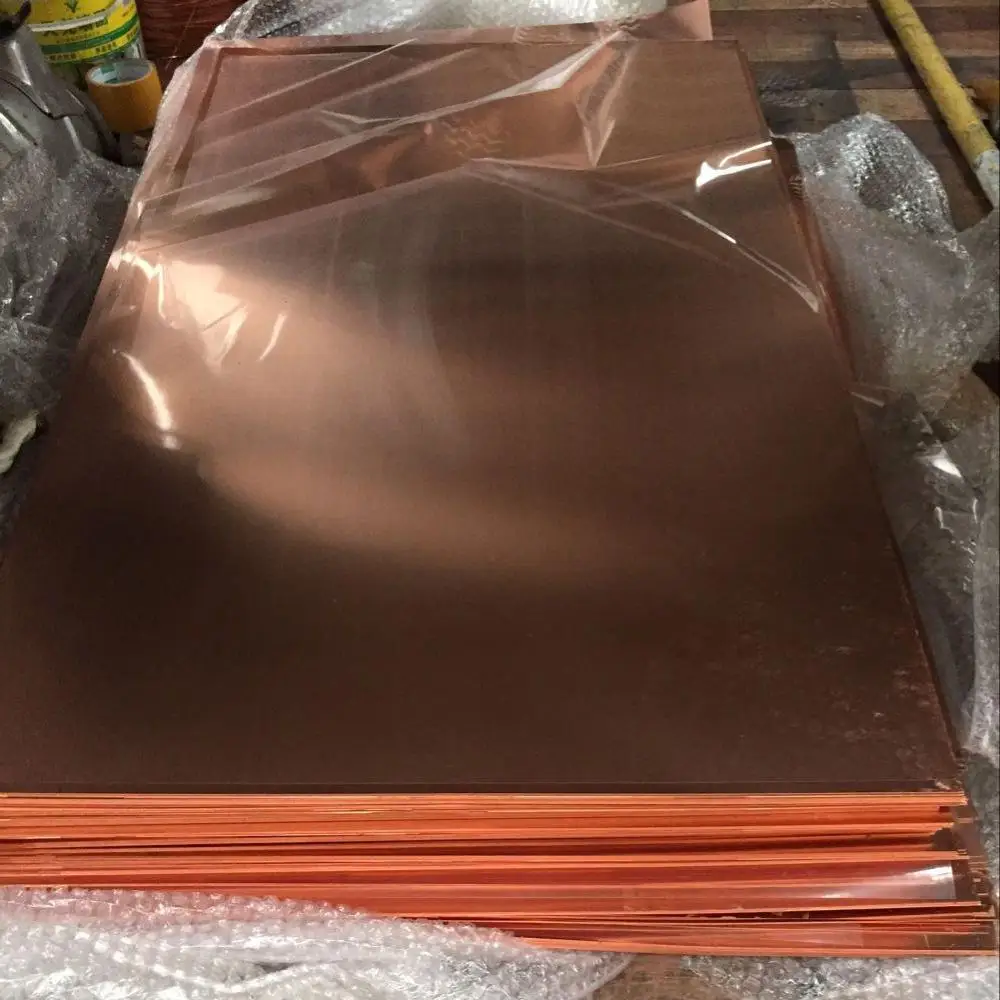 Polished T2 2mm C1100 Lowes Sheet Metal Copper