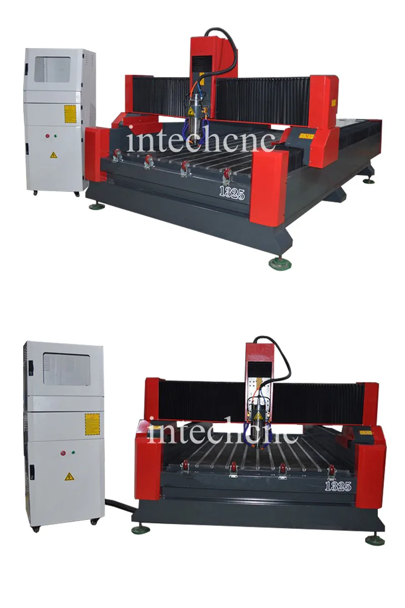 Newest 1300*2500mm 4 axis cnc router engraver machine