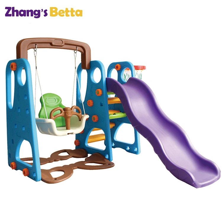 Plastic slide for kids indoor small slide children's plastics sliding toys blowing