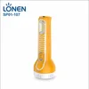 1W LED and 1W COB new kind of LED light rechargeable torch flashlights