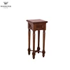 Home furniture wooden flower pot rack solid wood flower pot holder red oak flower pot stand