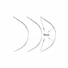 AliLeader Cheap C Shape Hair Weave Needle For Brazilian Hair Weft Extension Weaving Type Curved Thread Sewing Styling Tools