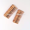 hair&beard eco-friendly bamboo rake comb with wide tooth