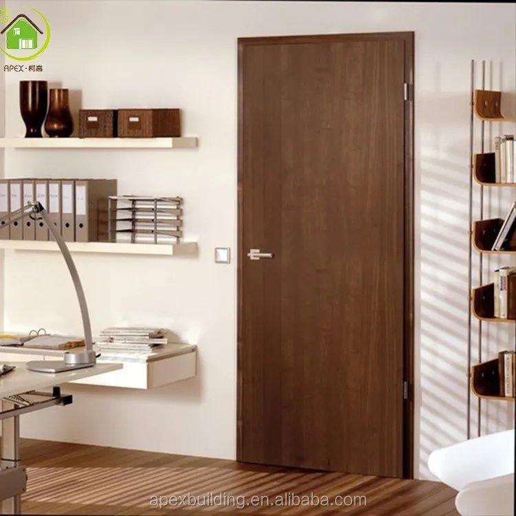 Puertas Para Interior De Hotel/habitación,Chapadas,Precio Barato,Puerta