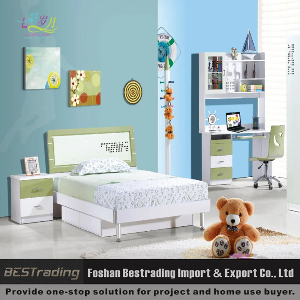 Mdf moderne kinderen bed slimme jongens slaapkamer meubilair ...