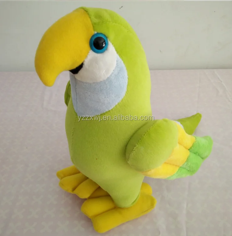 parrot soft toy online