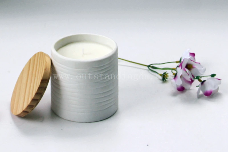 2018 Hot Selling Glass Candle Jars Cork Lids Candle Jar Wholesale