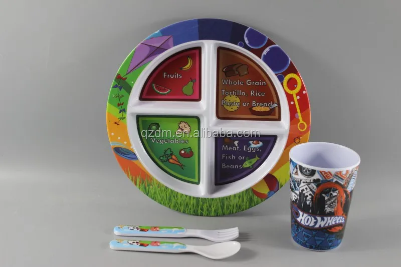 Melamine Children Dinnerware Kid's DINNER SET