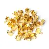 100Pcs Gold Metal Copper Lobster Claw Clasp For Bracelet Necklace Making