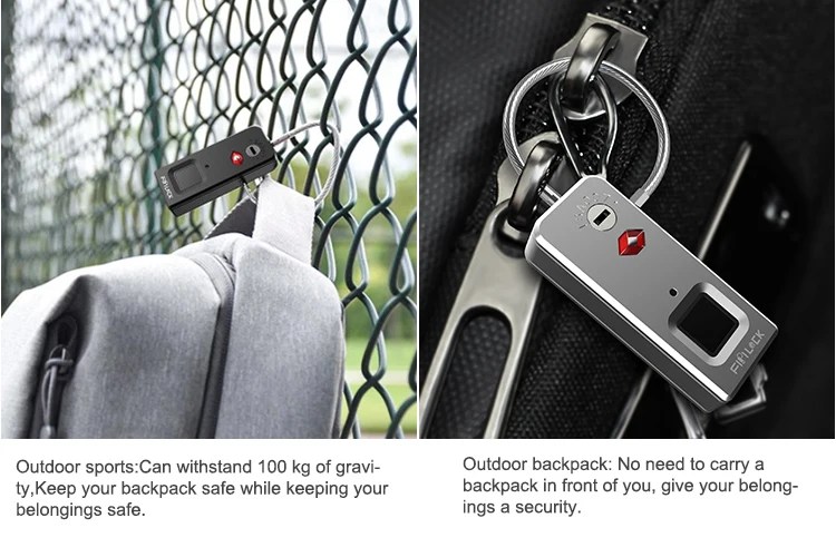 Versatile Fingerprint Padlock