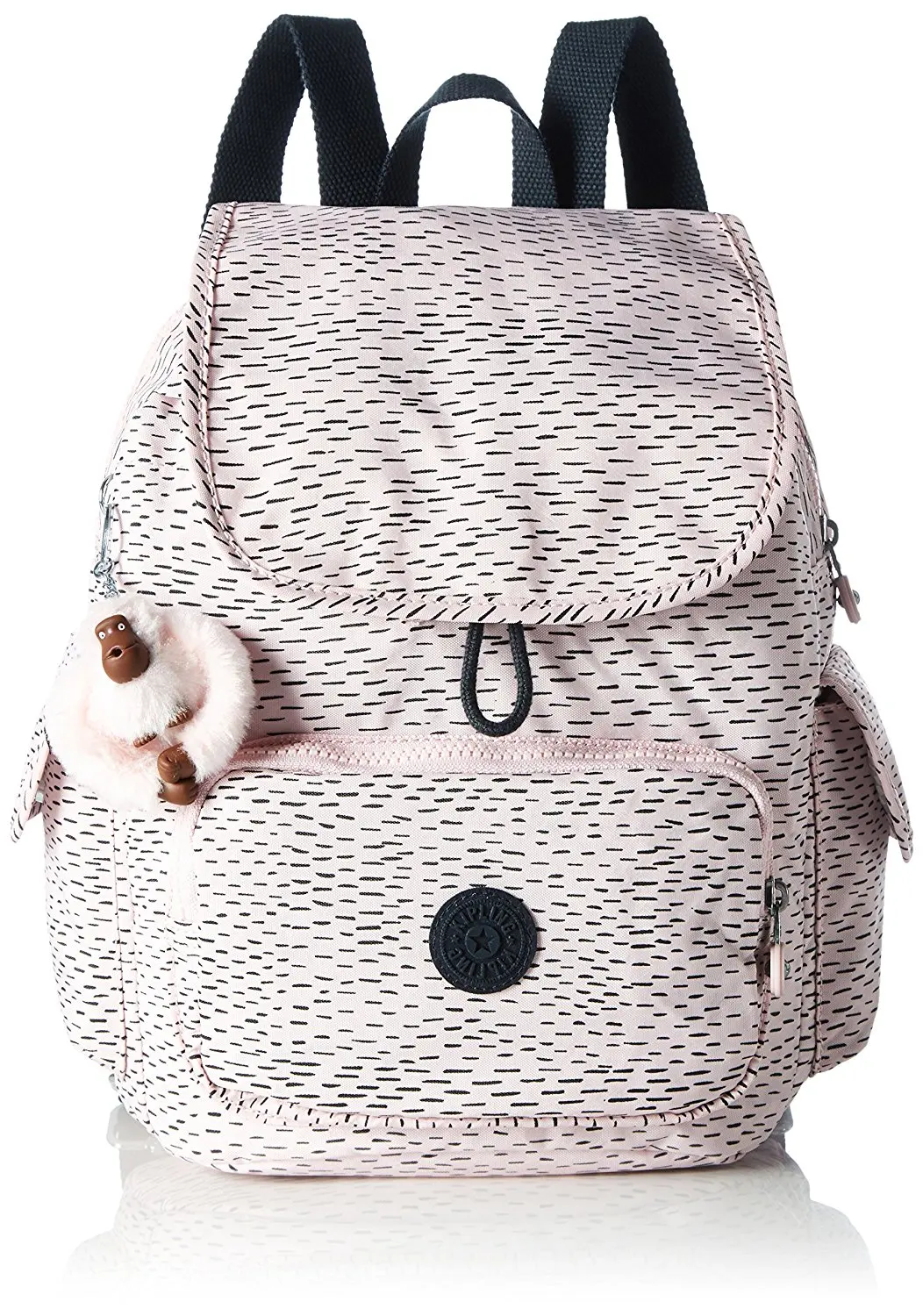 Kipling CITY PACK S Dazz Grey Str