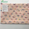 2018 hot sale solid dyed 100% cotton printed muslin organic cotton lawn fabric for scarf