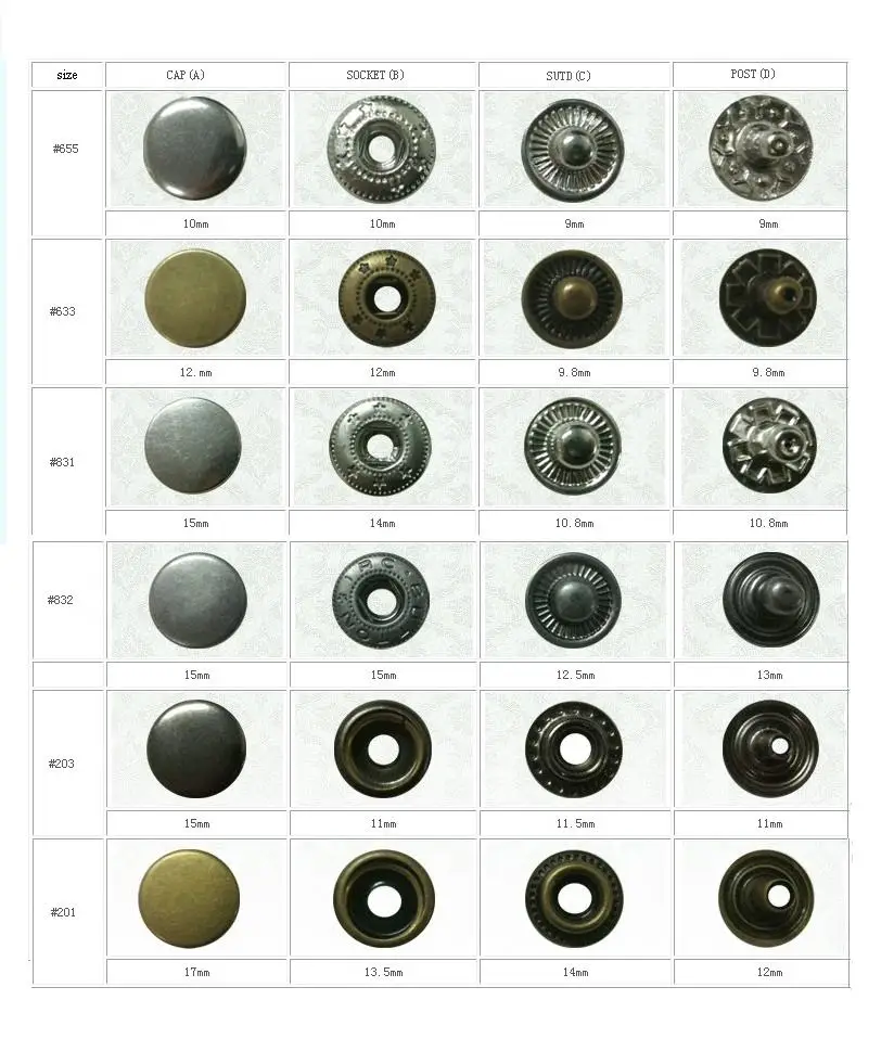 Snap Button Large Stoned In Top Button - Buy Large Button Snap,Metal ...