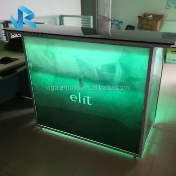 Elegant Led Light Bar Furniture Portable Bars Counter Elegant Led Light Bar Furniture
