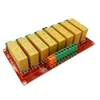 8 channel solid state relay module 5V 12V 24V high level trigger DC control AC load 5A for PLC automation equipment control
