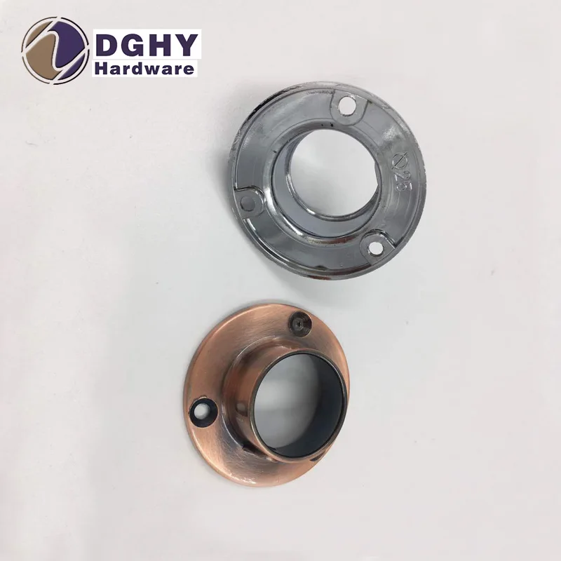High Quality Stainless Steel Closet Rod Flange Holder Pipe Fitting