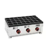 Commercial gas Japanese 32 holes red beans waffle maker