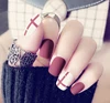 Wholesale false nail feel scrub matte bride nail