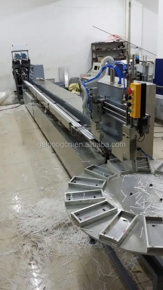 Semi Automatic Cotton Ear Bud Making Alcohol Cotton Swab Machine