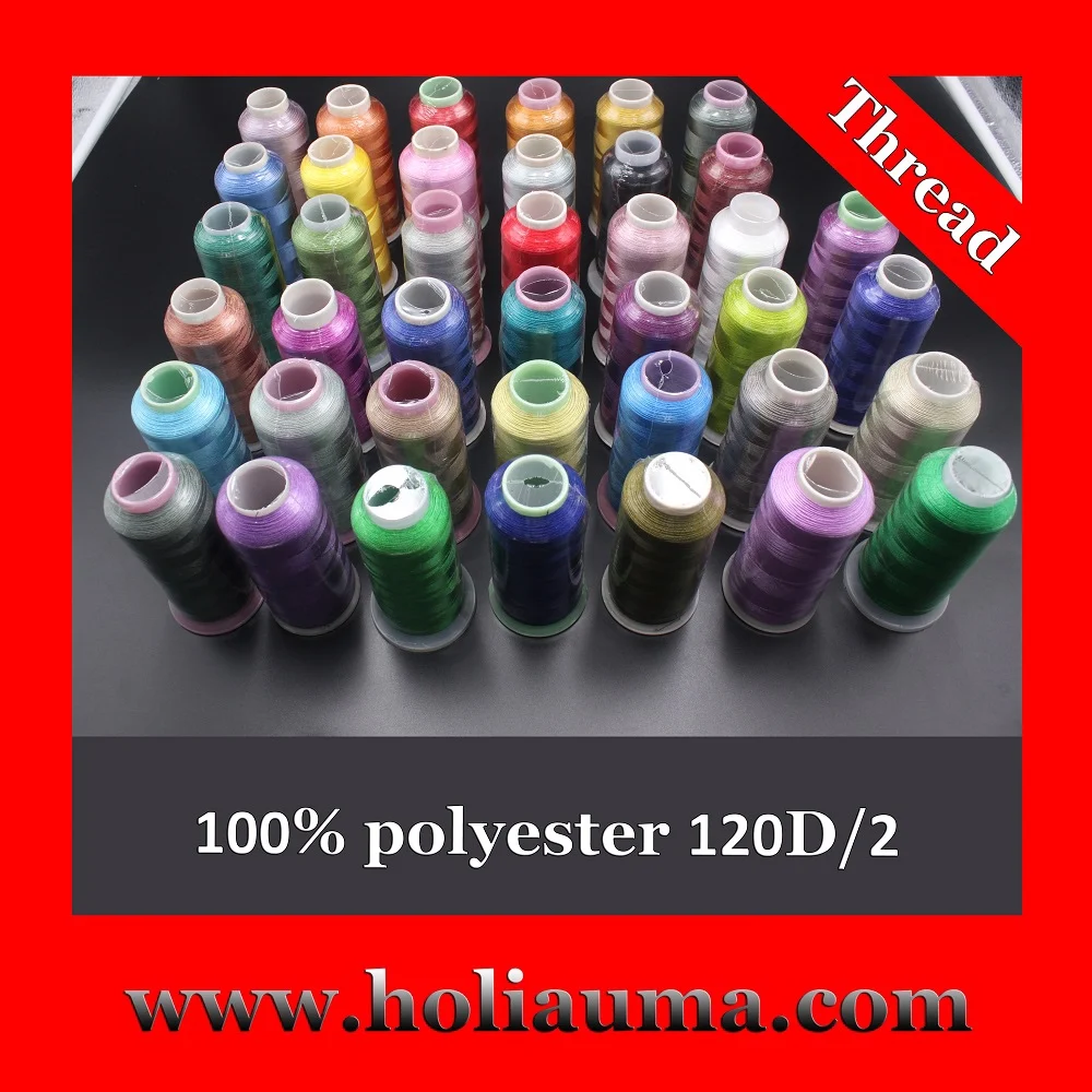 Holiauma High Quality 100 Polyester Embroidery Thread Buy 100