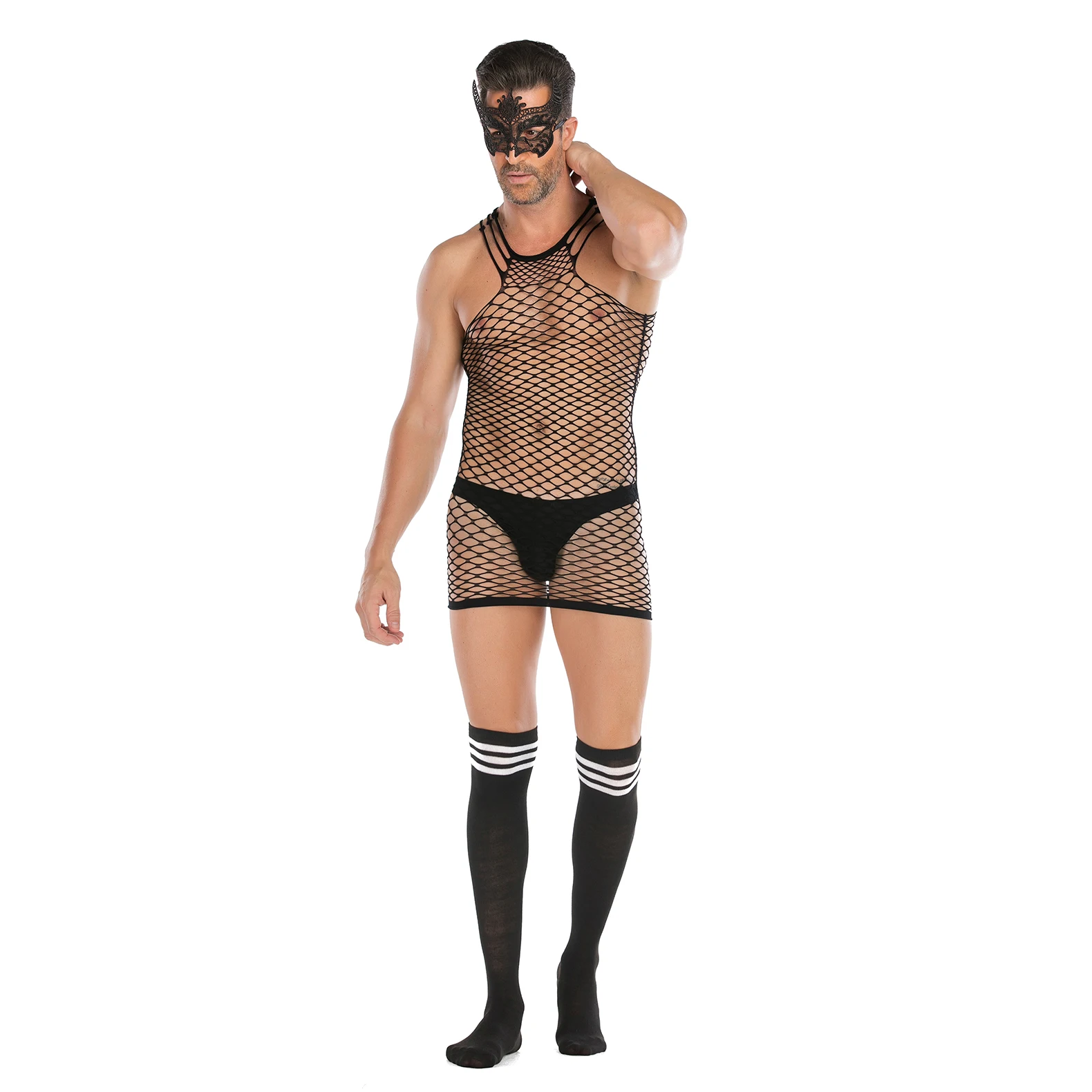 Men In Fishnet