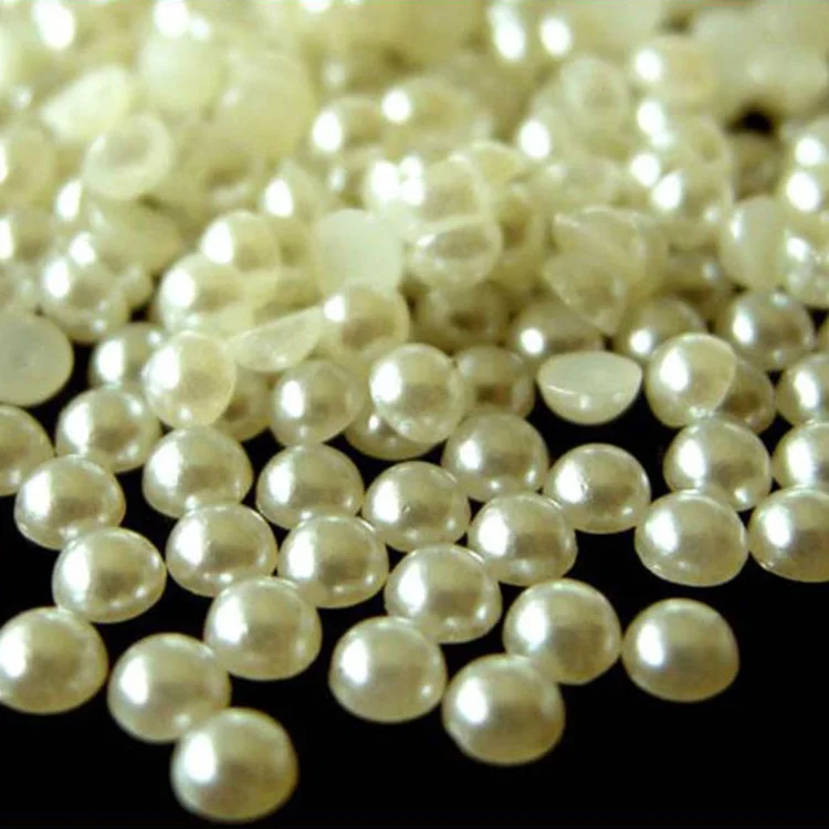 flat back pearl beads
