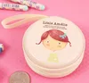 cute tinplate material candy color no lining cound coin purse