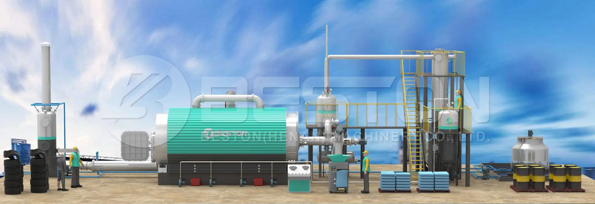 Waste plastic recycling machine mobile production line price photo list in philippines