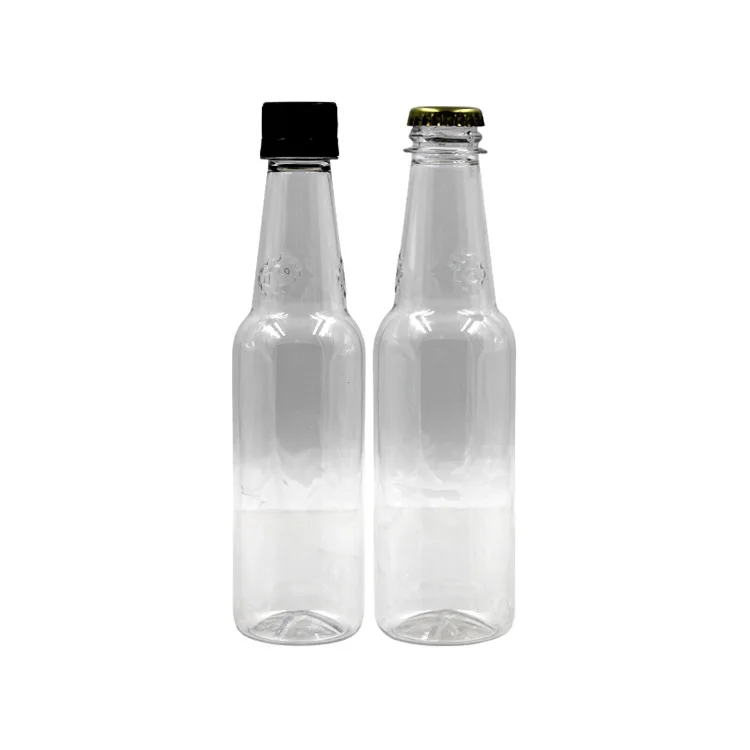 Empty Plastic Long Neck 330ml Pet Beer Bottle With Metal Cap Buy Beer