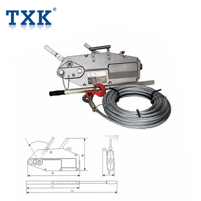 5400kg Wire Rope Pulling Hoist /aluminium Cable Puller Buy Wire Rope Pulling Hoist,Wire Rope