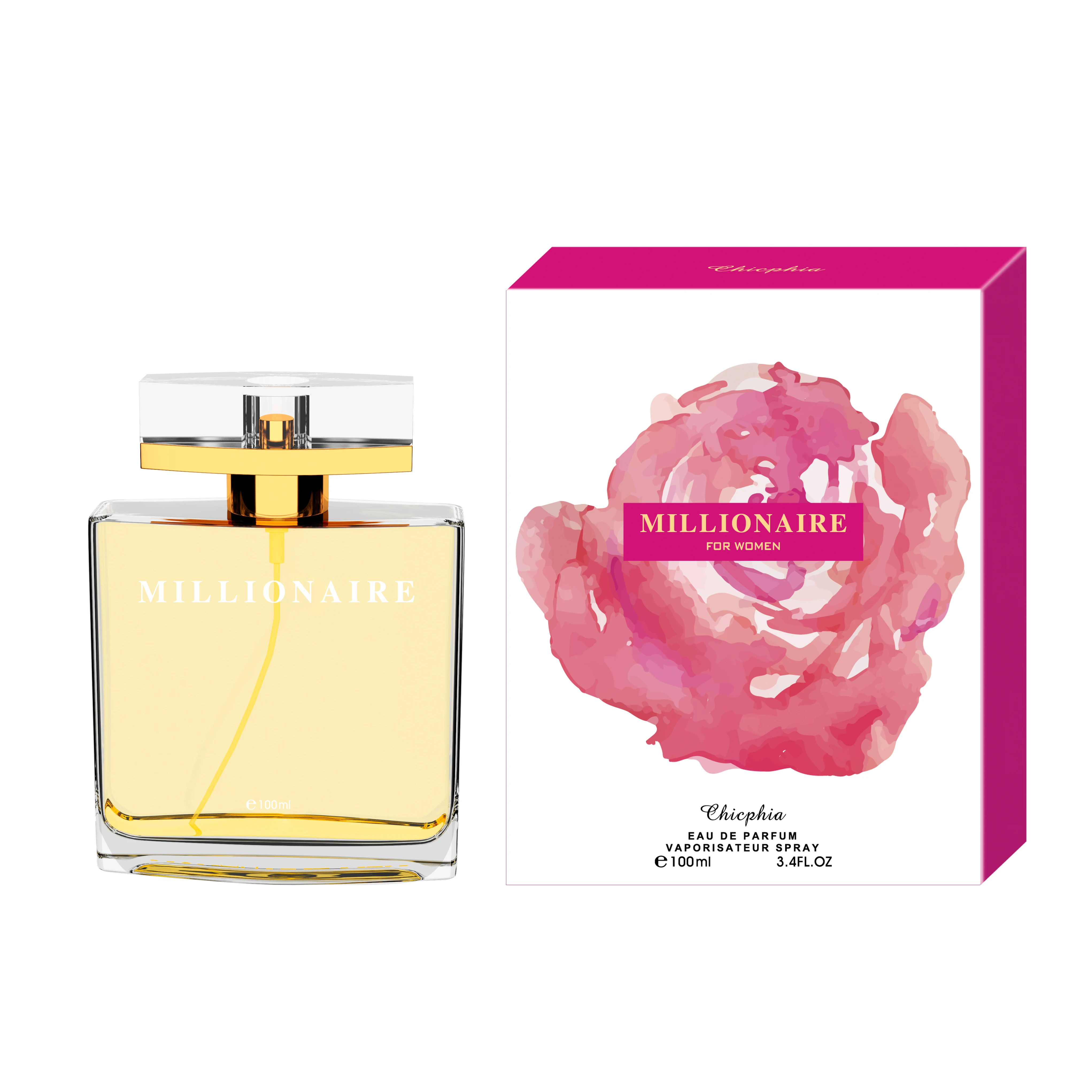 100ml Chicphia Perfume Brands Long Lasting Fragrance Women Perfume