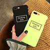 SMOKING KILLS Warning Phrase Letters Painting Case for iPhone X/8/8 Plus/7/7 Plus/6s/6s Plus