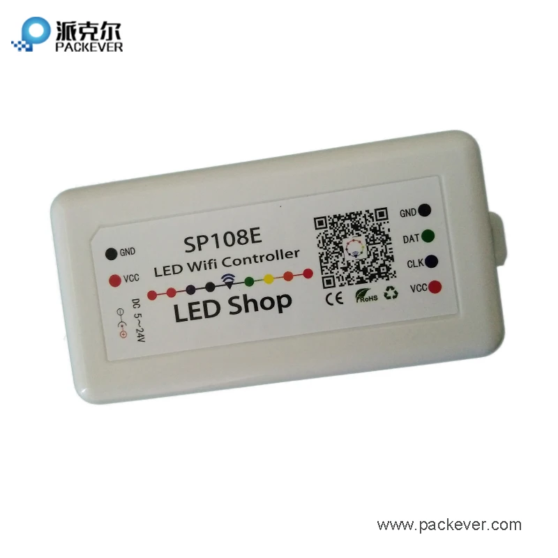 ws2812 ws2812b sk6812 apa102 Wifi LED pixel controller SP108E