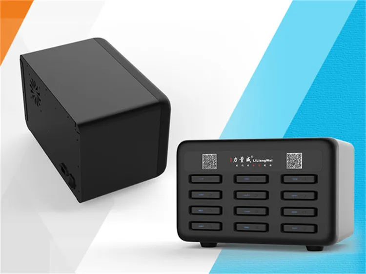 2018 3 USB output table tent advertising public mobile phone charger, power bank charging station - ANKUX.COM