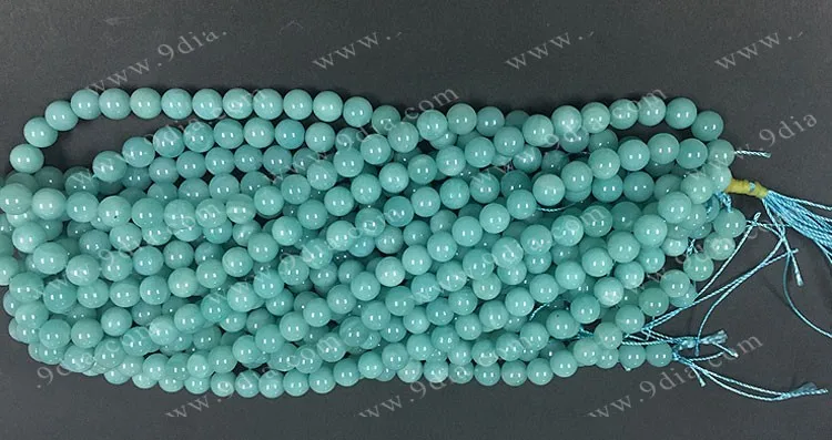Wholesale Natural Gemstone Beads Amazonite Round Loose Beads