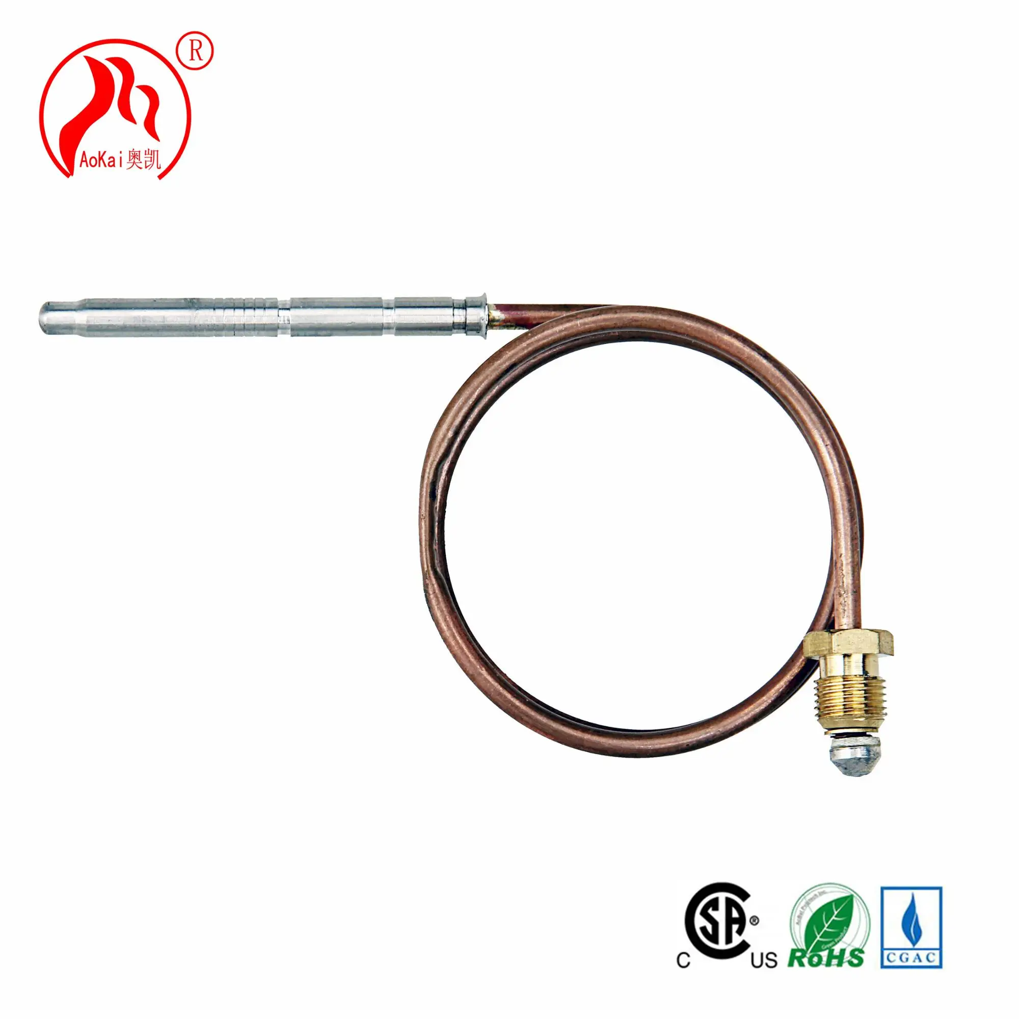 Brass Wire Thermocouple Flame Sensor For Gas Oven Buy Flame Sensor