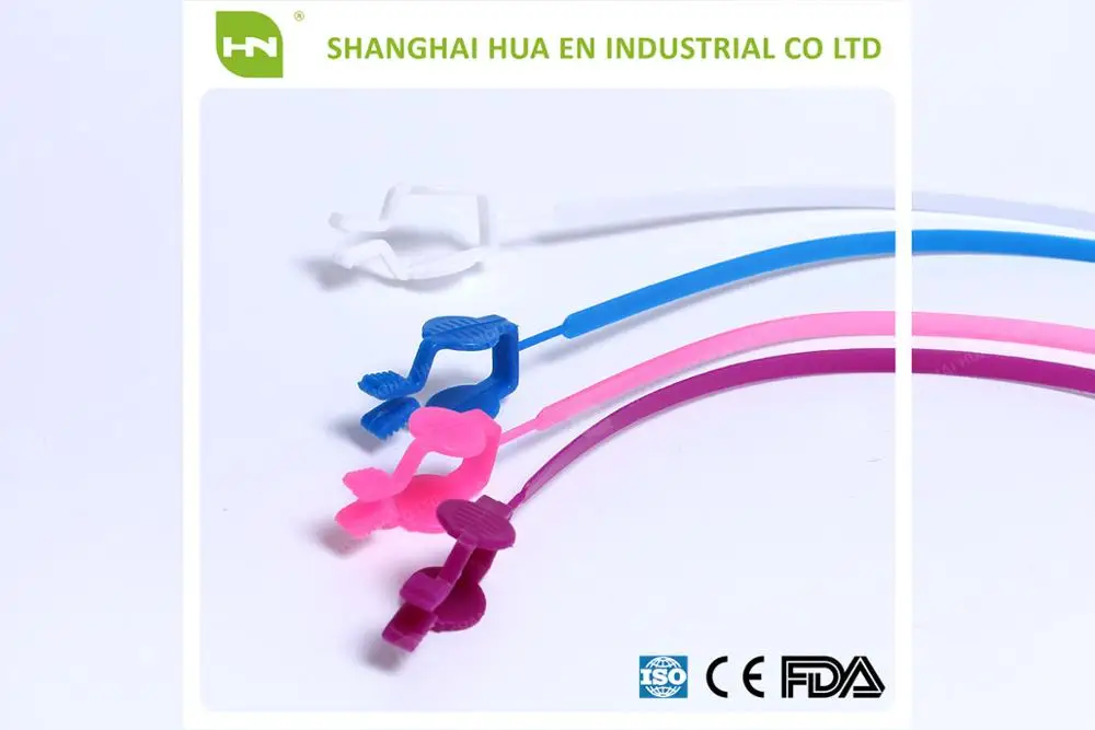Dental Autoclavable Colorful Silicone Bib Clips 50cm Buy Dental Bib