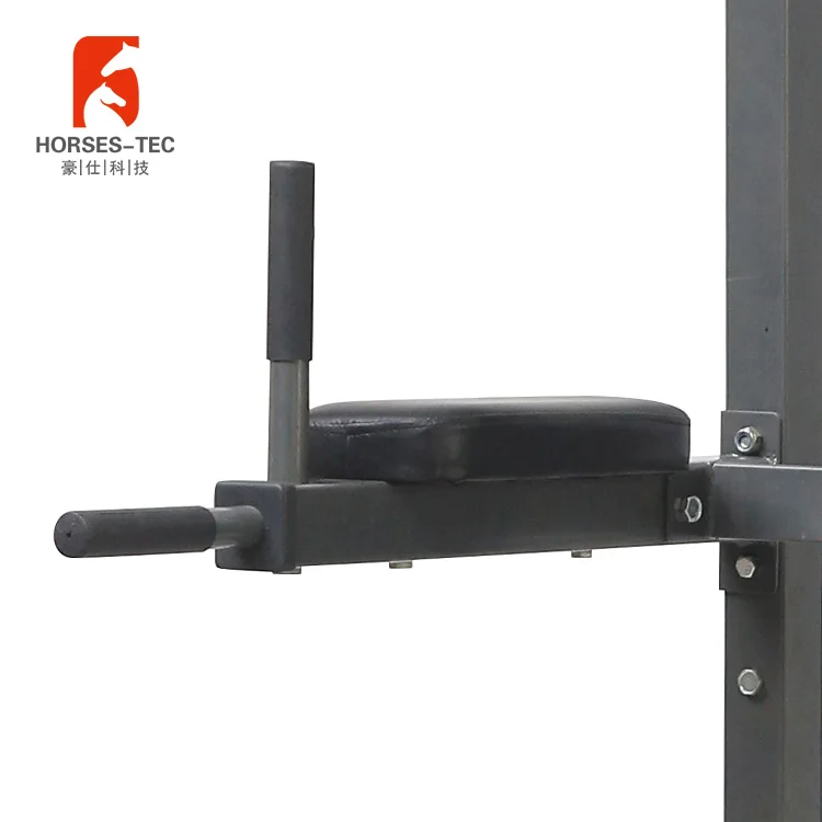 Heavy duty dip station pull up parallel bars power rack tower