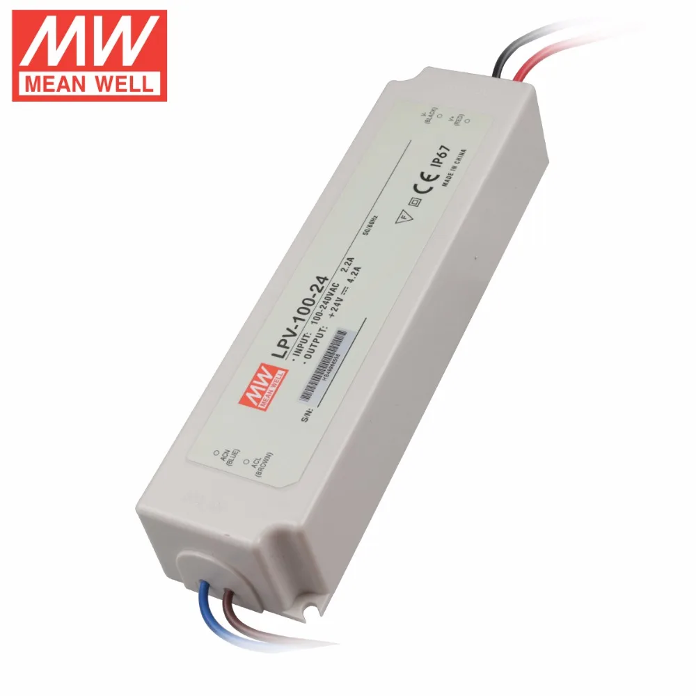 LPV-100-48 LED Fuente de alimentaci/ón 100W 48V 2,1A ; MeanWell